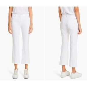 Theory Women's Kick 5 Pocket CL _ ECO Bi Stretch Pants Sz 00 NWT 298 White